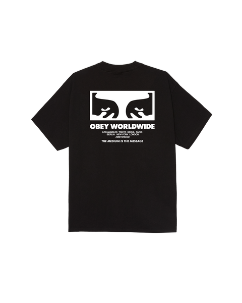 THE MEDIUM IS THE MESSAGE CLASSIC T-SHIRT – OBEY CLOTHING