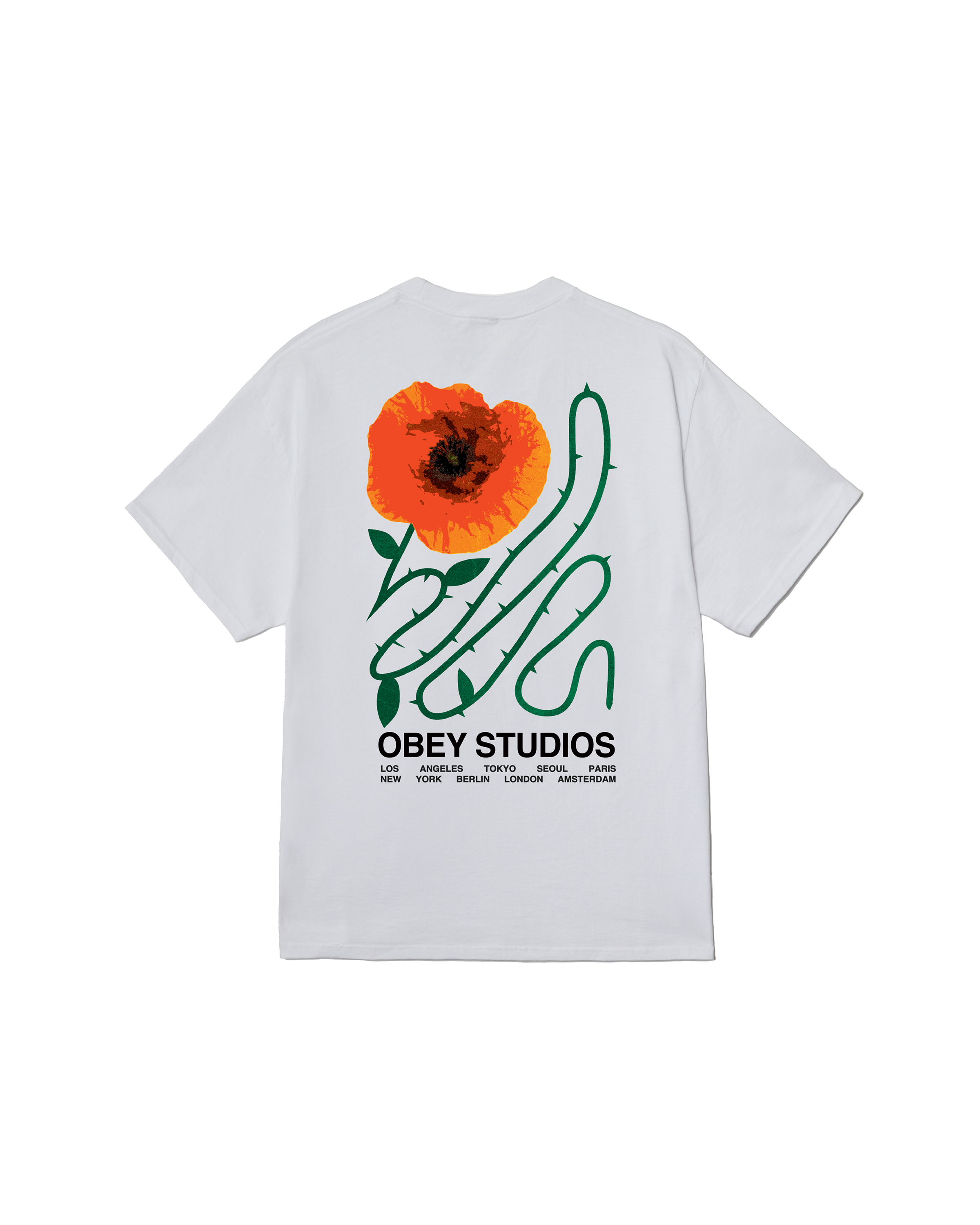 obey moves of life classic t-shirt white (zoomed)