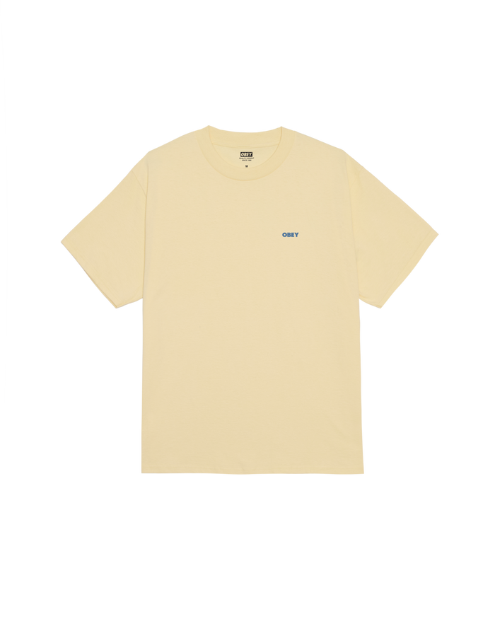 obey-peep-hole-classic-t-shirt-pale-yellow - alternate view