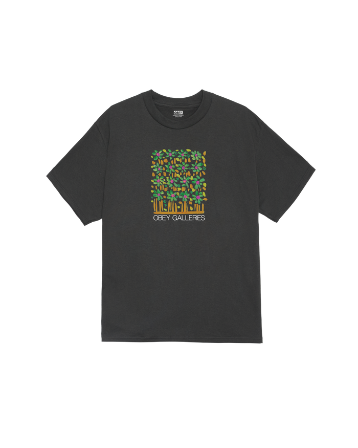 obey galleries classic t-shirt vintage black