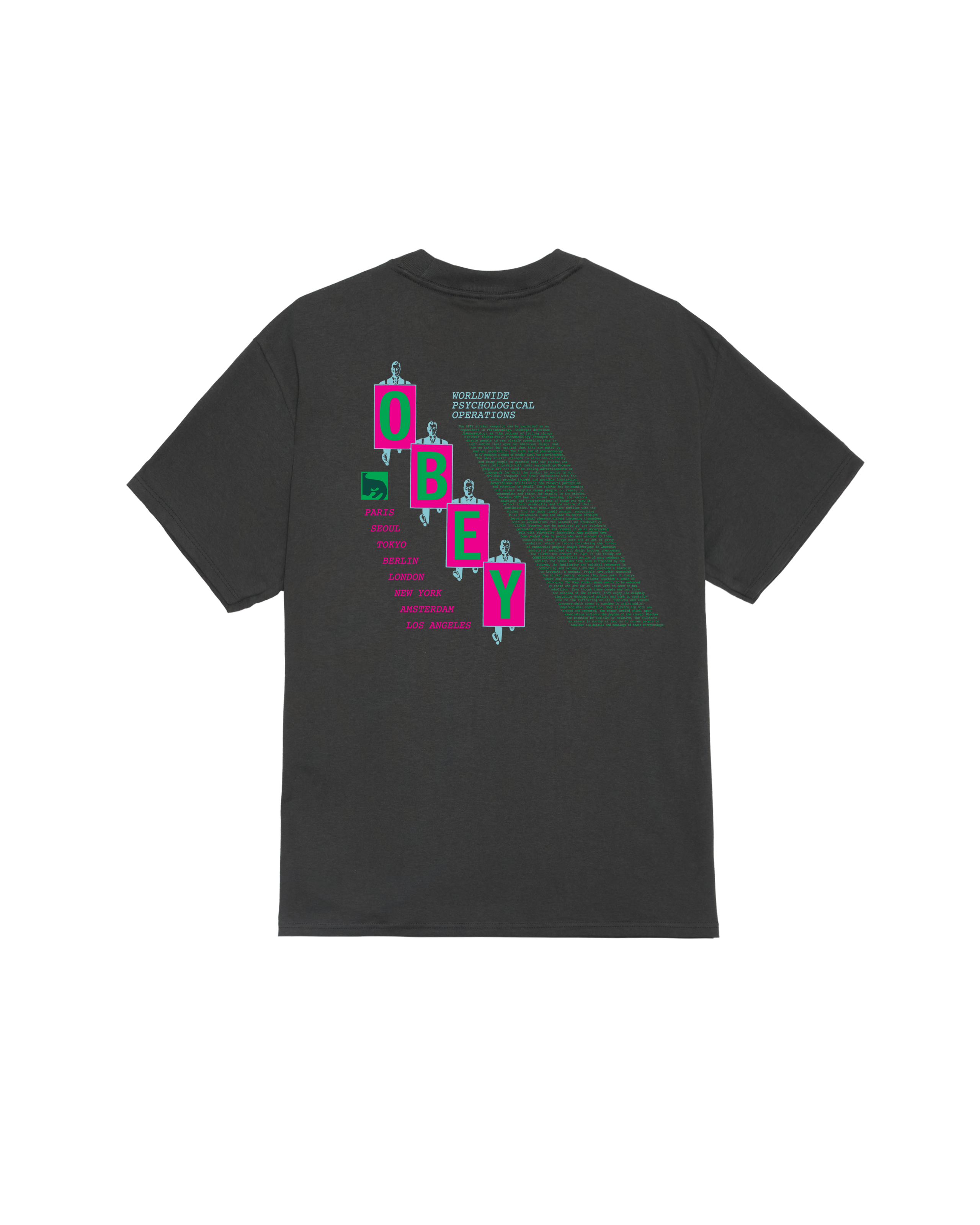 PSY-OPS MANIFESTO CLASSIC T-SHIRT (zoomed)