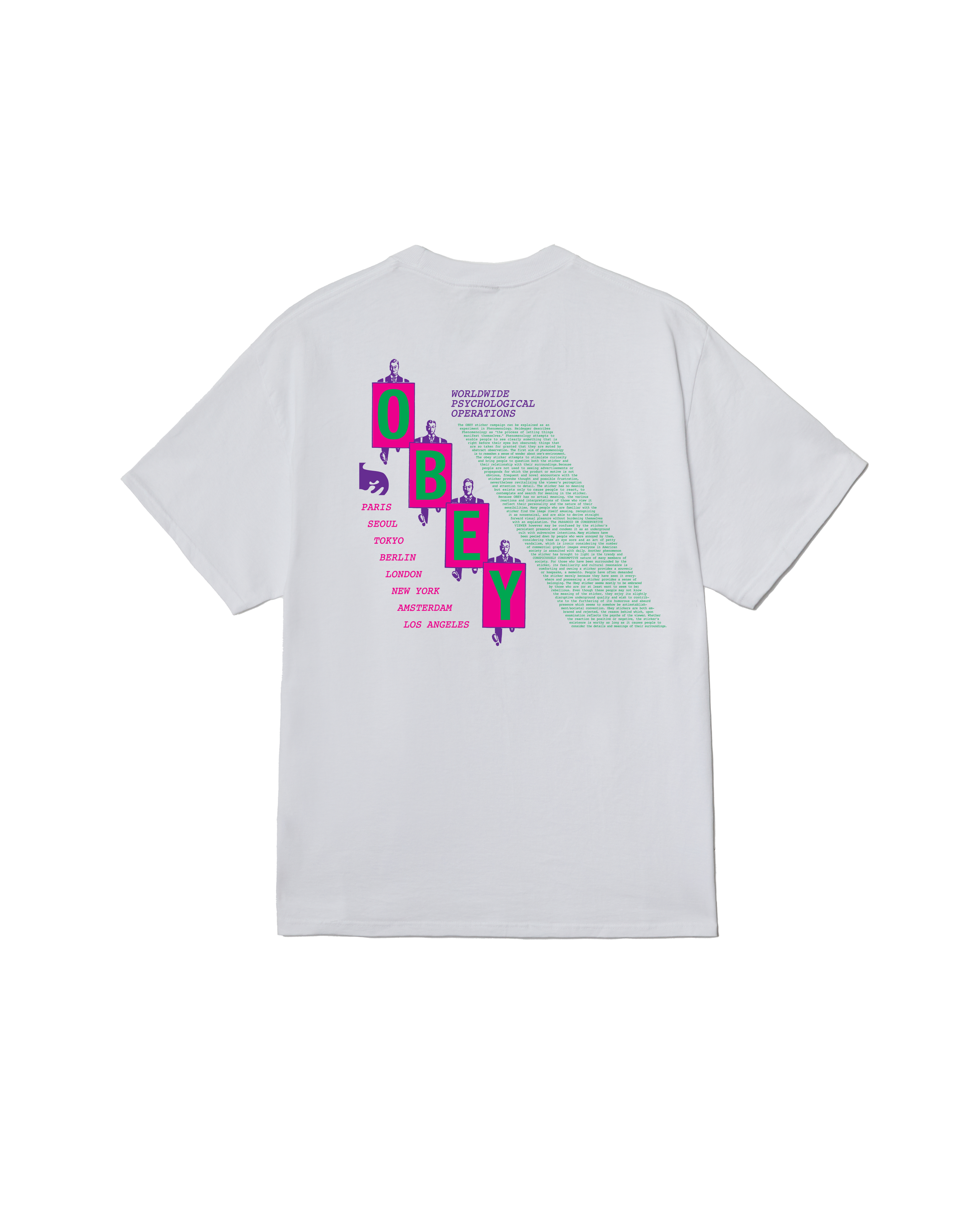 PSY-OPS MANIFESTO CLASSIC T-SHIRT (zoomed)