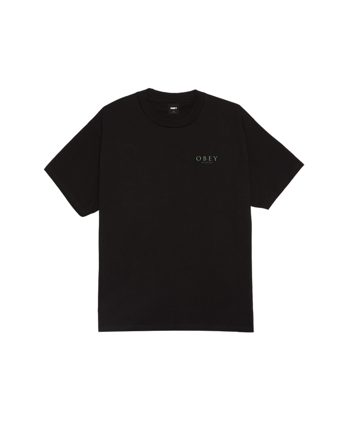obey-flores-robus-classic-t-shirt-black - alternate view
