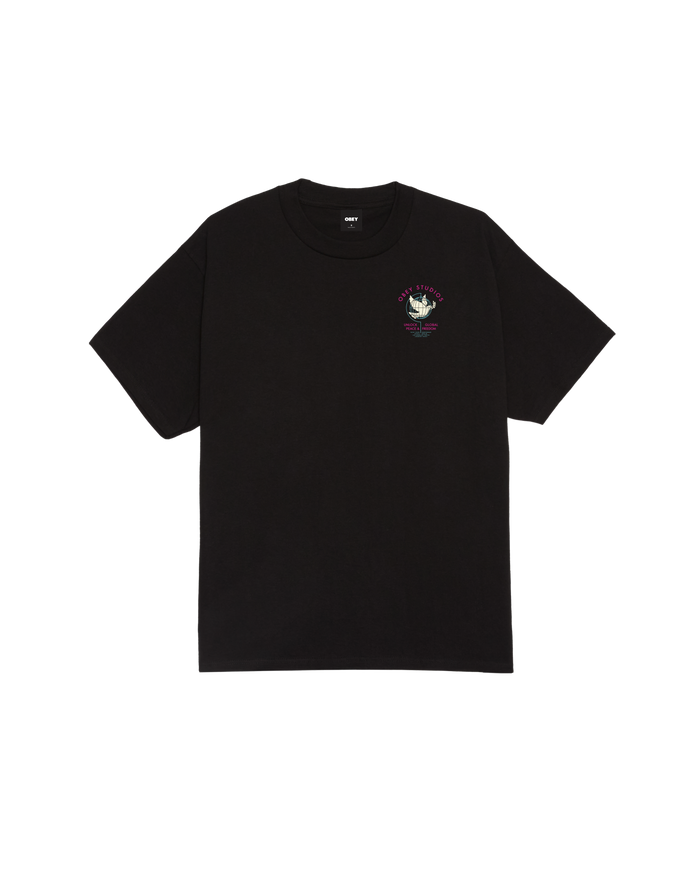 obey-unlock-peace-freedom-classic-t-shirt-black - alternate view