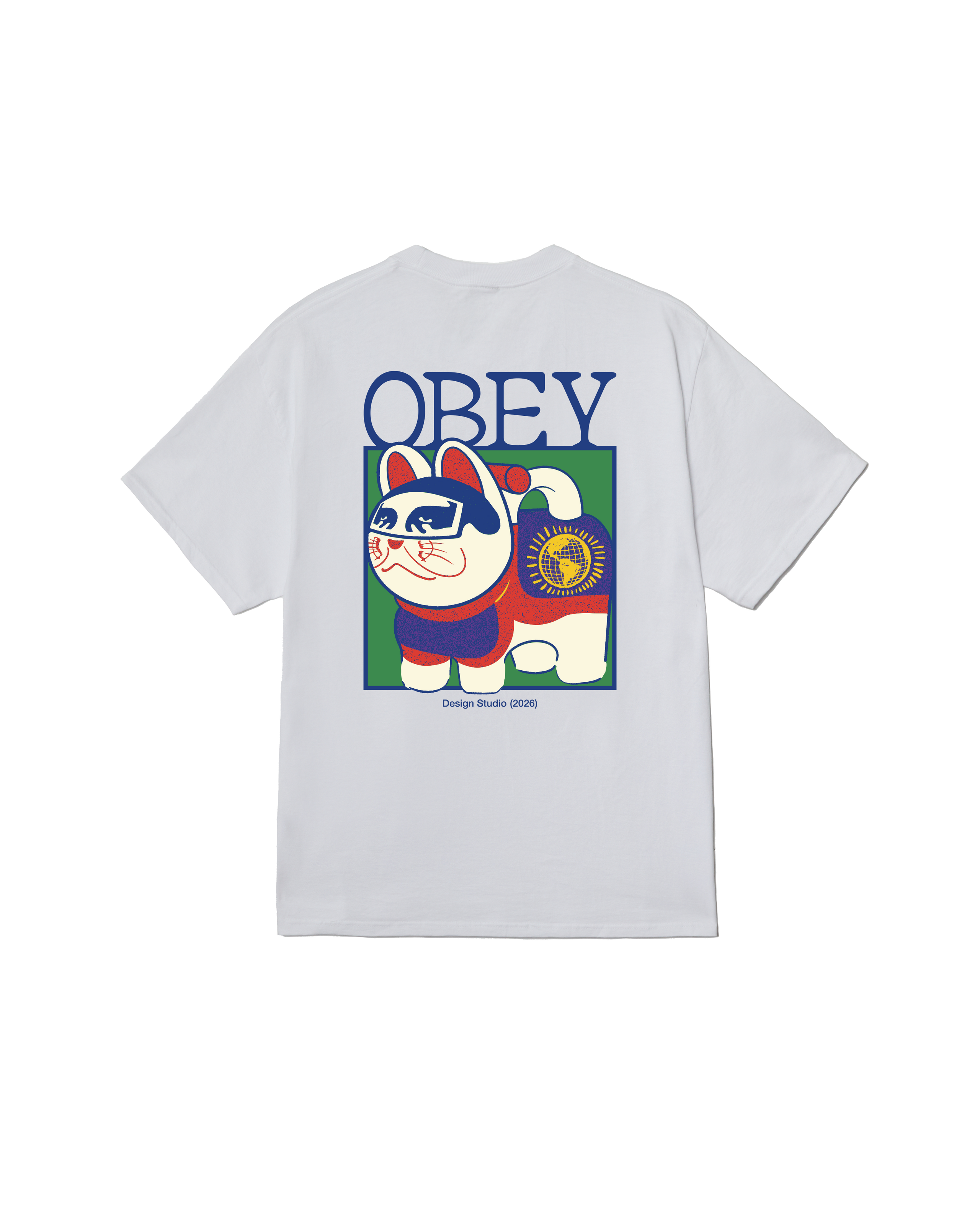 obey-lucky-cat-classic-t-shirt-white (zoomed)