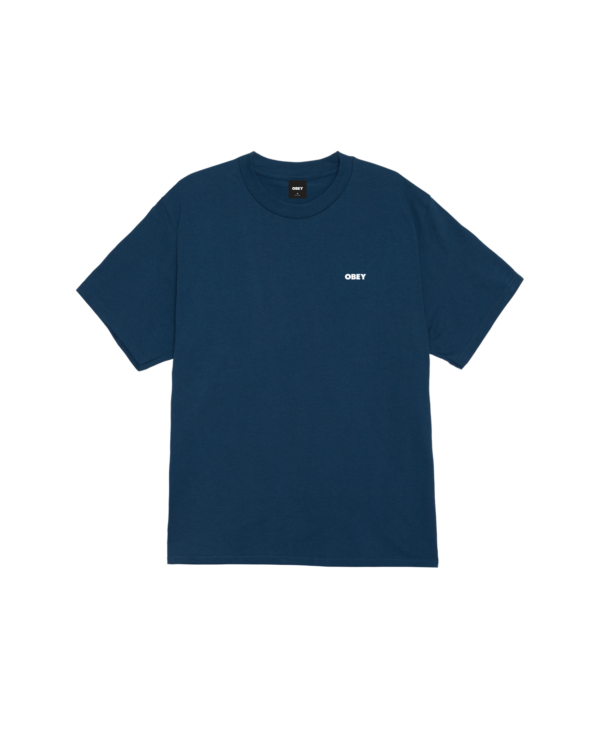 obey-resistance-skull-classic-t-shirt-harbor-blue