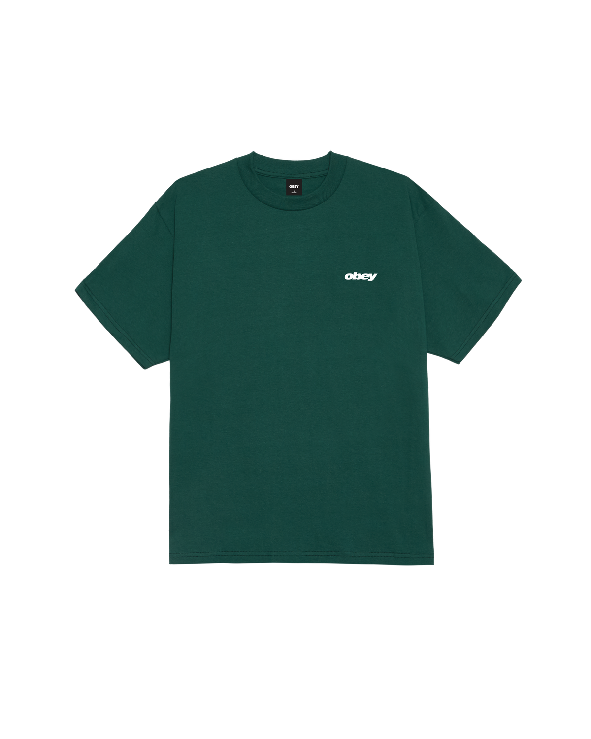 obey-wave-classic-t-shirt-rainforest (zoomed)