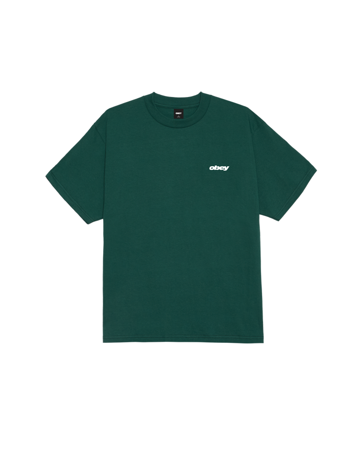 obey-wave-classic-t-shirt-rainforest - alternate view