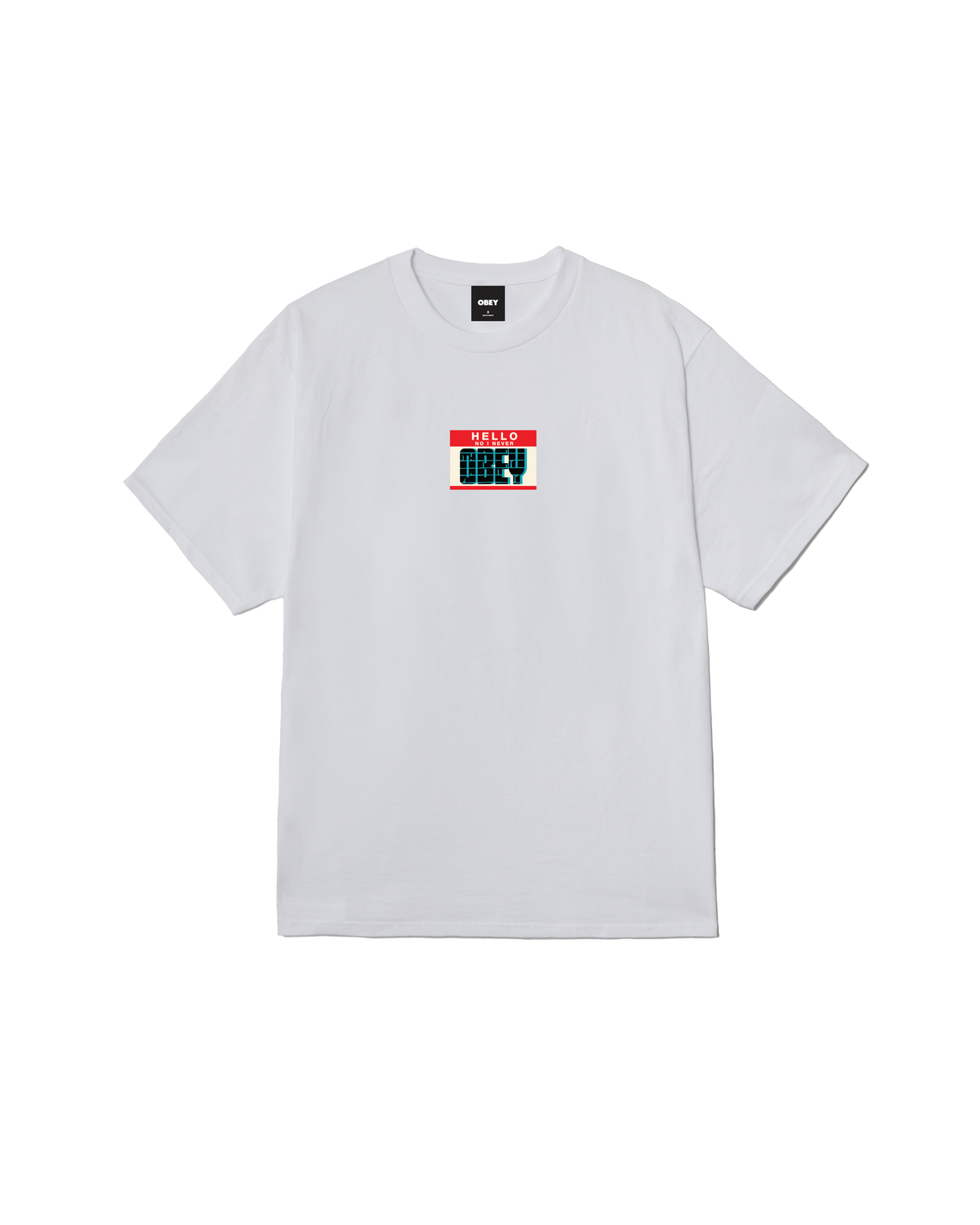 HELLO I NEVER OBEY CLASSIC T-SHIRT