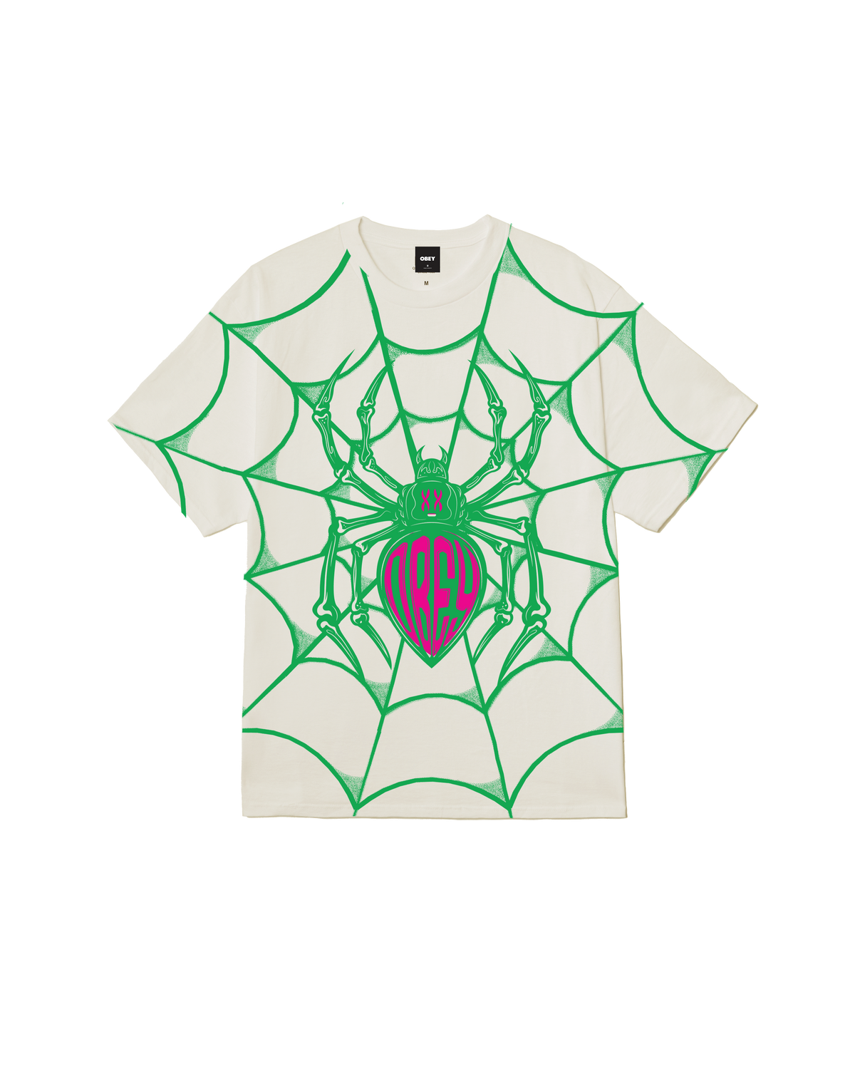 obey-spider-classic-t-shirt-vintage-white (zoomed)