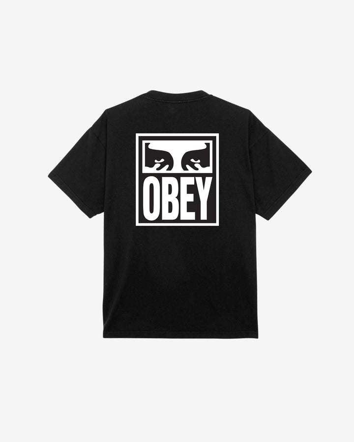 EYES ICON II HEAVYWEIGHT T-SHIRT JET BLACK