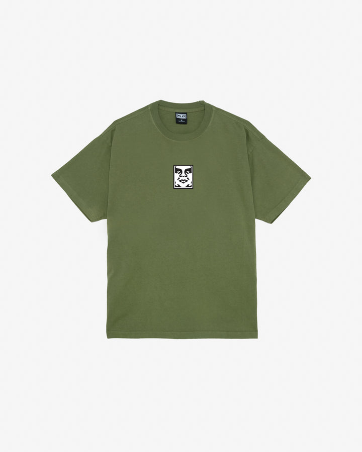 ICON HEAVYWEIGHT T-SHIRT MOSS GREEN