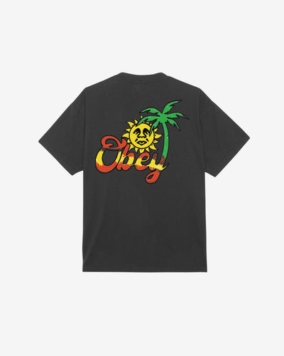 ISLAND OF OBEY HEAVYWEIGHT T-SHIRT