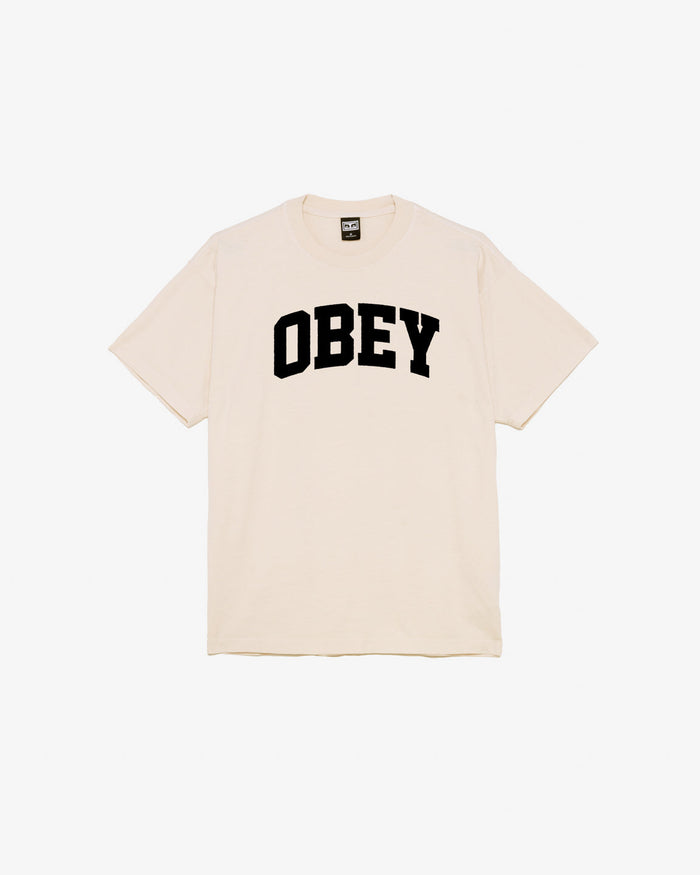 obey collegiate heavyweight t shirt sago