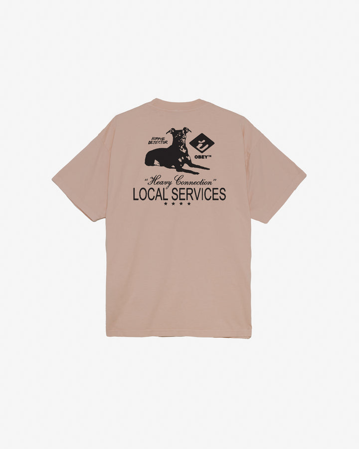 HEAVY CONNECTION HEAVYWEIGHT T-SHIRT WARM TAUPE