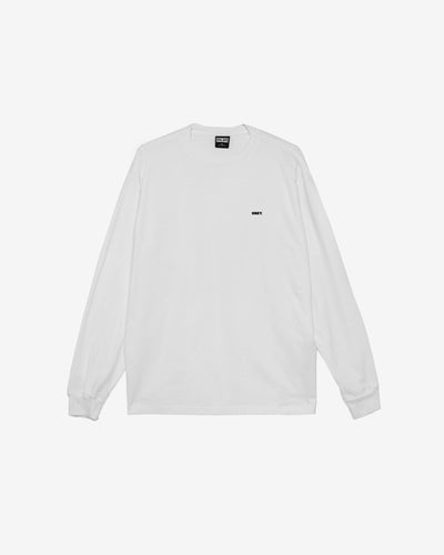 OBEY BOLD III LS HEAVYWEIGHT T-SHIRT