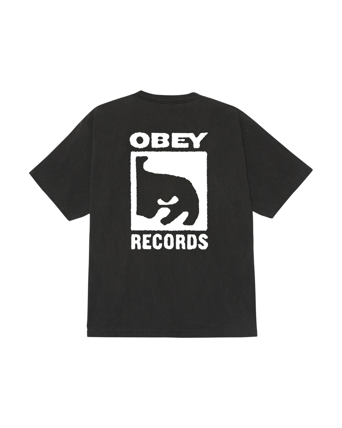 RECORDS ICON PIGMENT T-SHIRT – OBEY CLOTHING