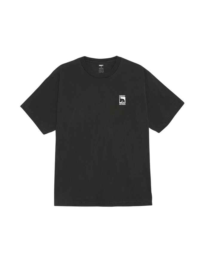 RECORDS ICON PIGMENT T-SHIRT - alternate view