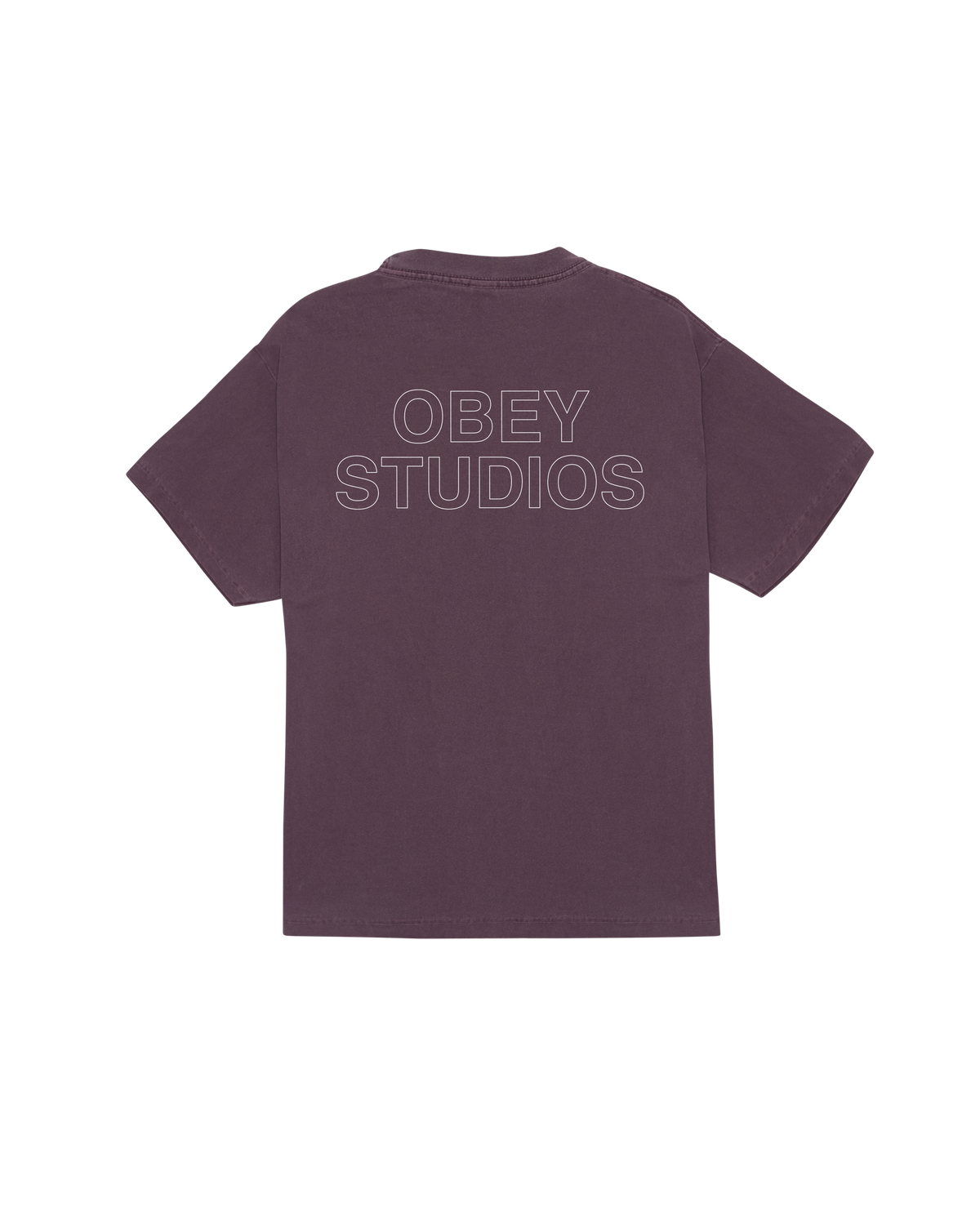 OBEY STUDIOS OUTLINE PIGMENT T-SHIRT