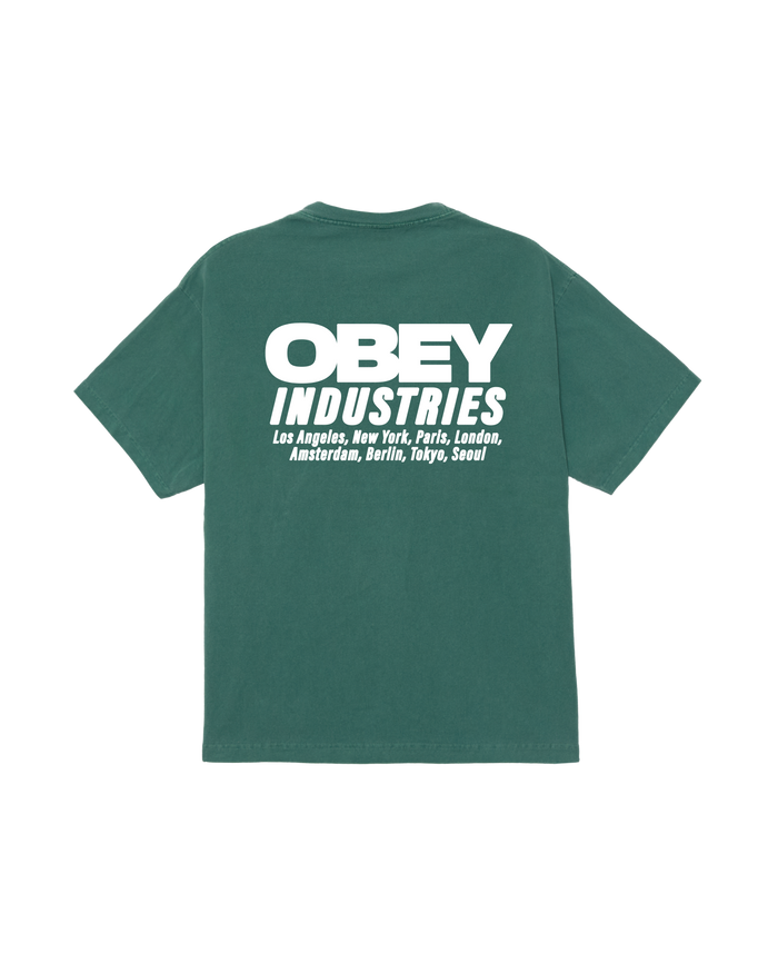 obey industries pigment t-shirt pigment rainforest