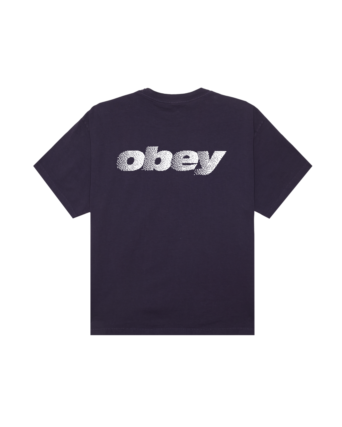 obey diffusion pigment t-shirt pigment purple velvet
