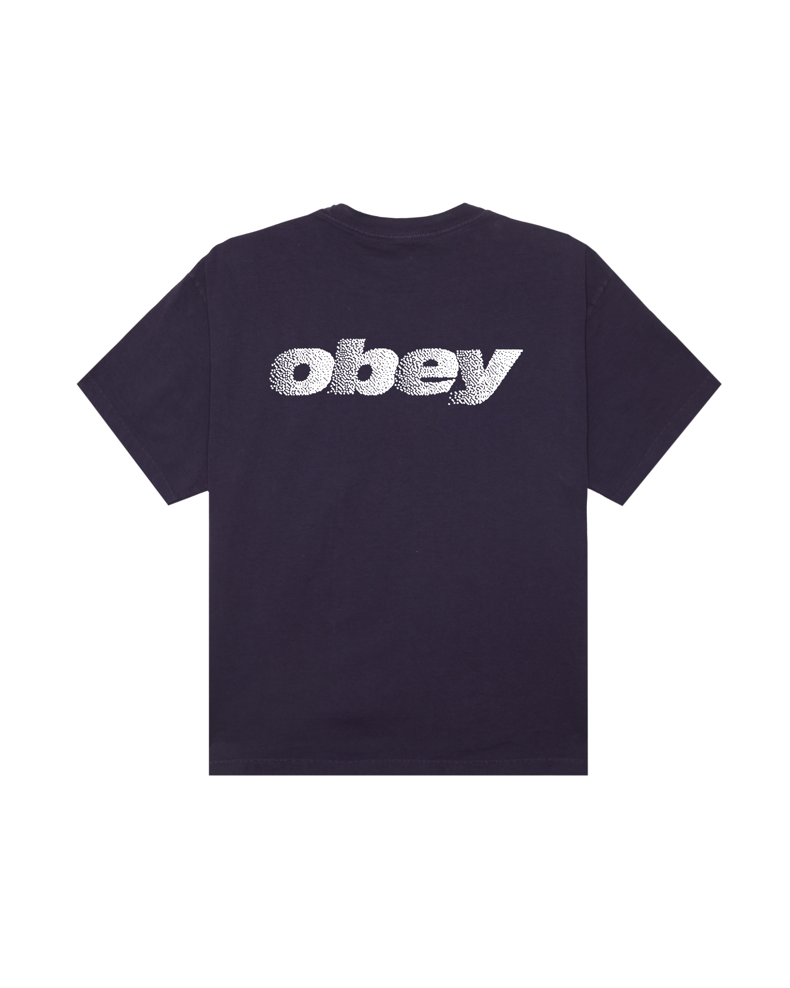 obey diffusion pigment t-shirt pigment purple velvet (zoomed)