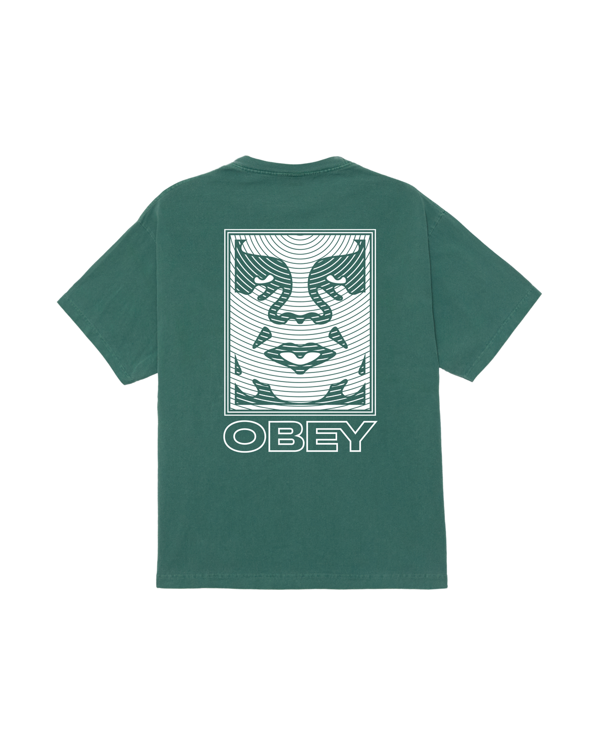obey ripple pigment t-shirt pigment rainforest