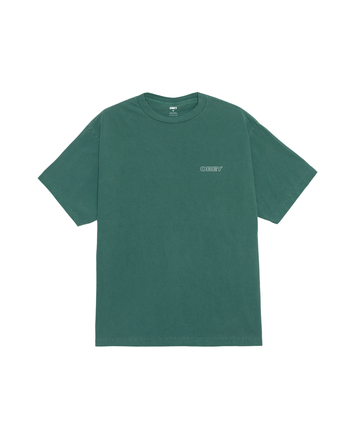 obey ripple pigment t-shirt pigment rainforest