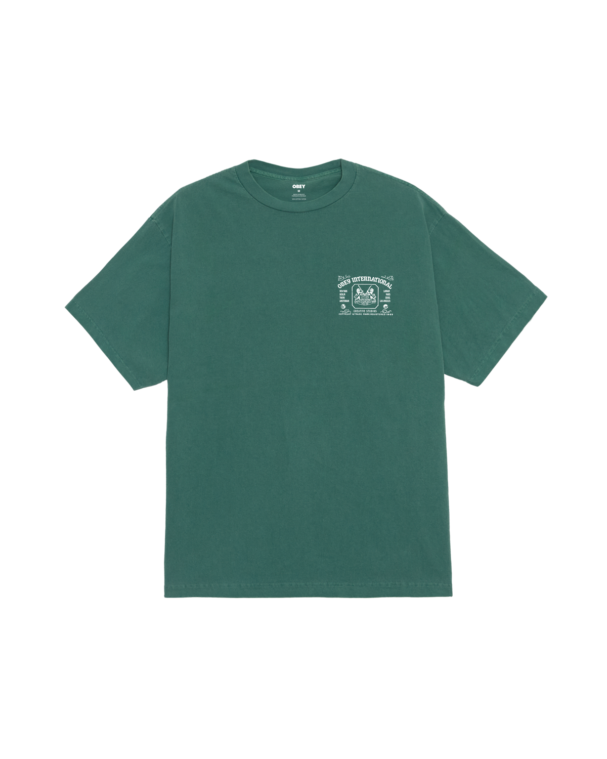 obey creative studios pigment t-shirt pigment rainforest