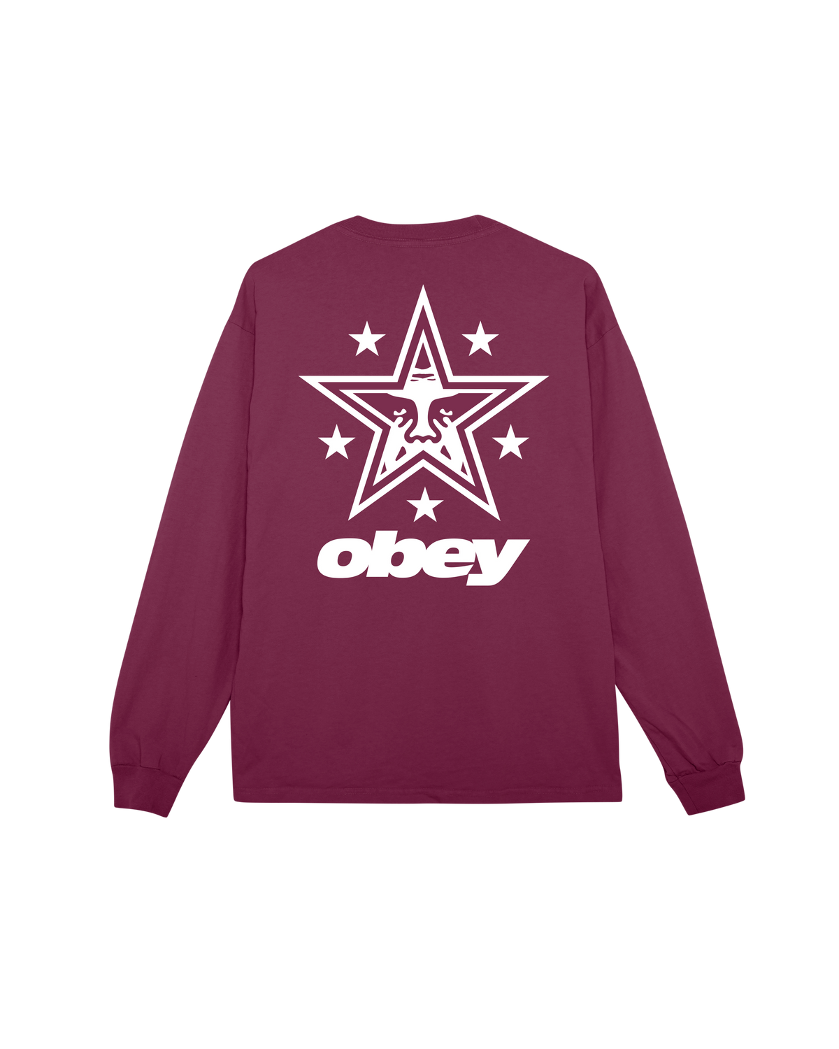 OBEY STAR PIGMENT LS T-SHIRT