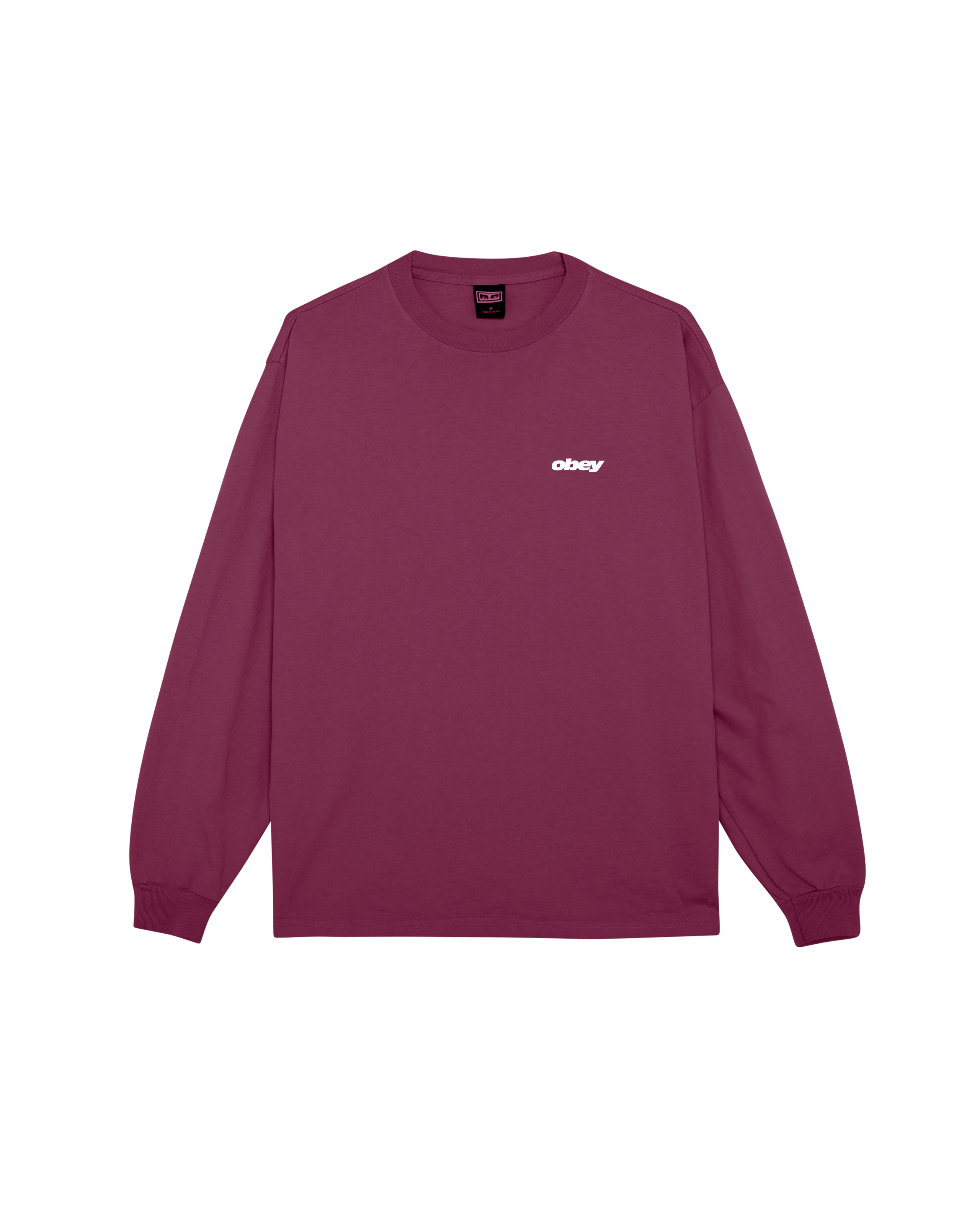 OBEY STAR PIGMENT LS T-SHIRT (zoomed)