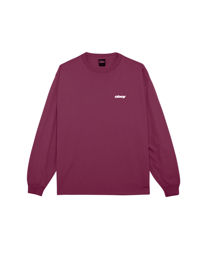 OBEY STAR PIGMENT LS T-SHIRT - alternate view