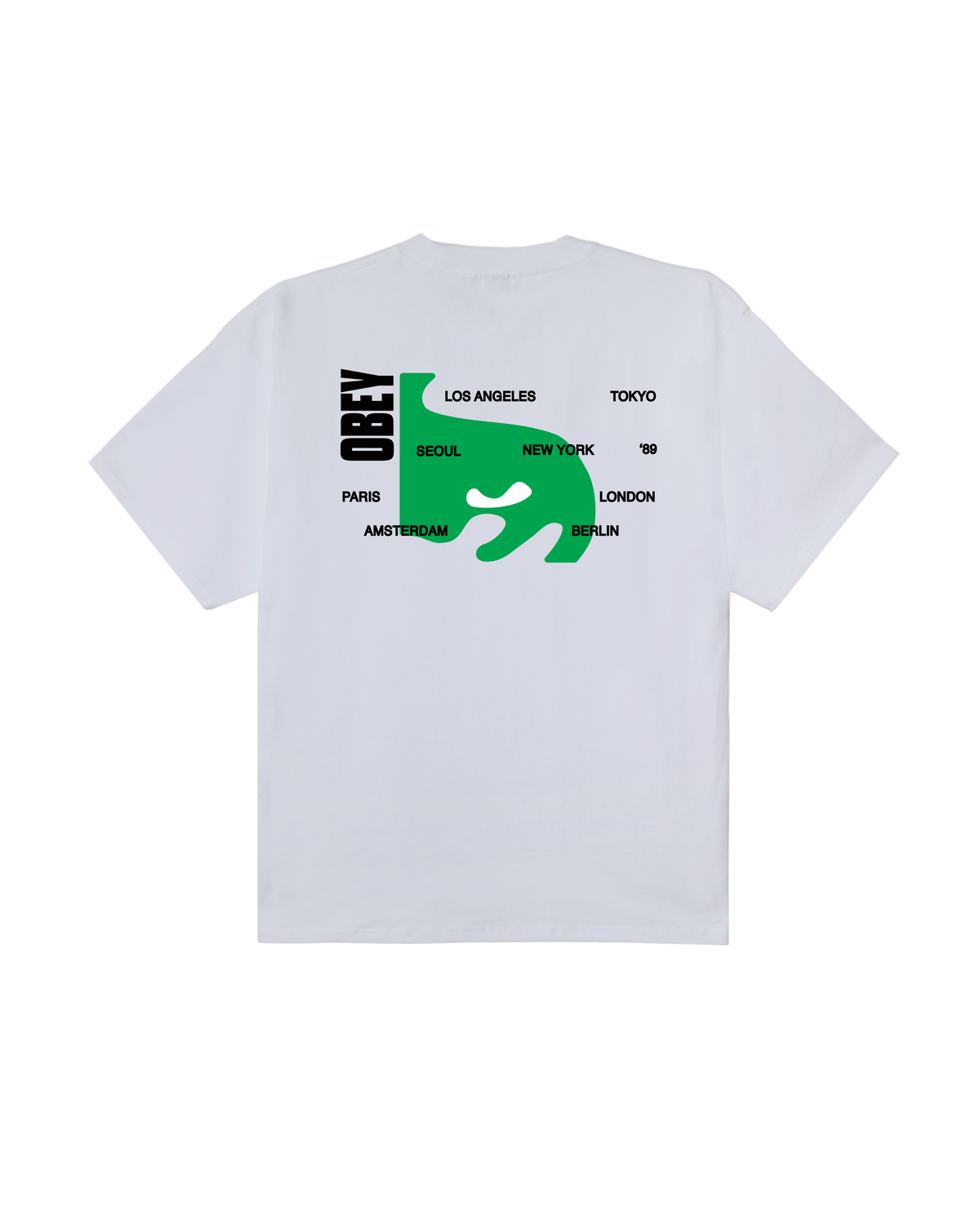 obey eye of the city heavyweight t-shirt white
