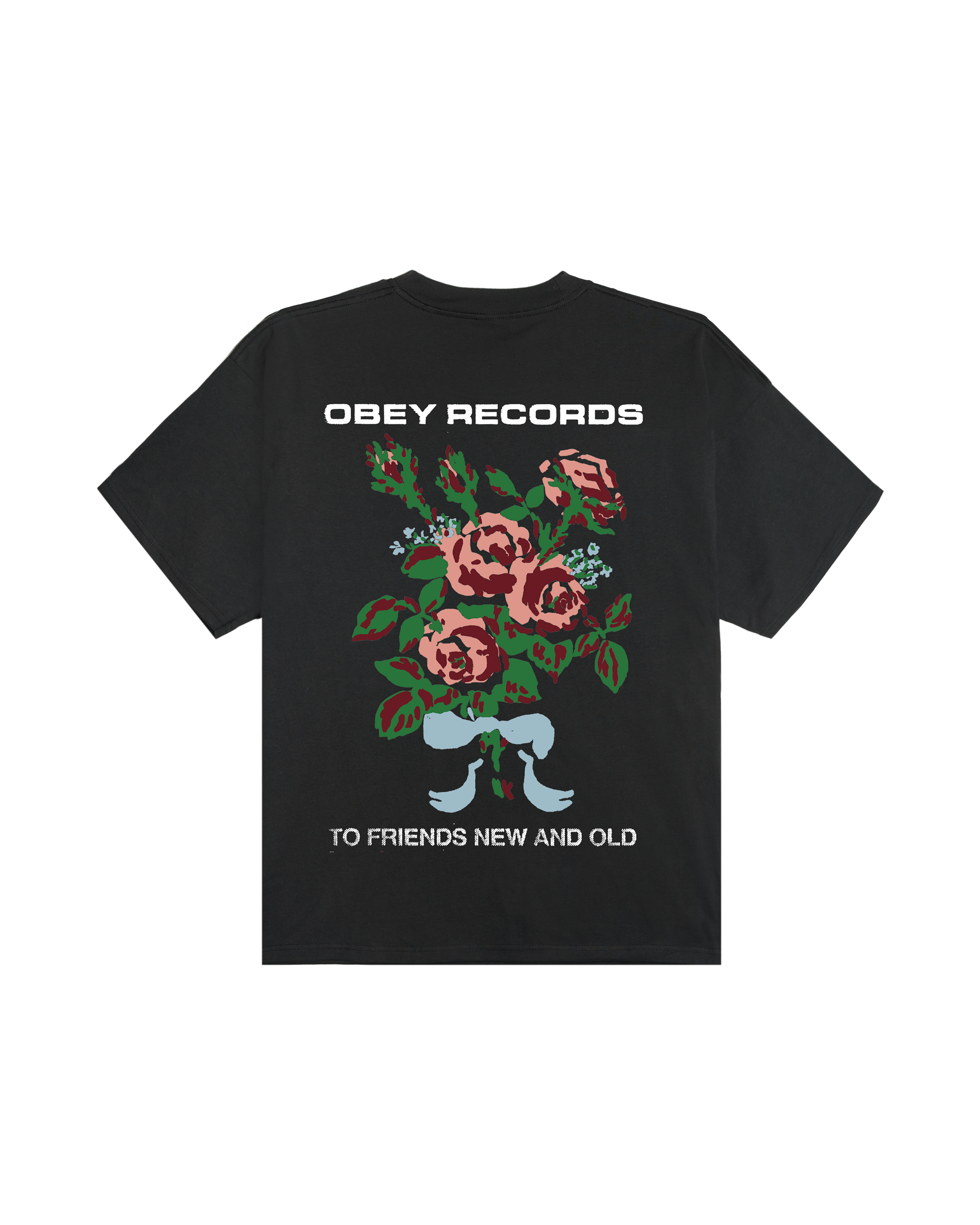 TO NEW FRIENDS AND OLD HEAVYWEIGHT T-SHIRT (zoomed)