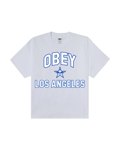 LOS ANGELES CITY STAR HEAVYWEIGHT T-SHIRT – OBEY CLOTHING