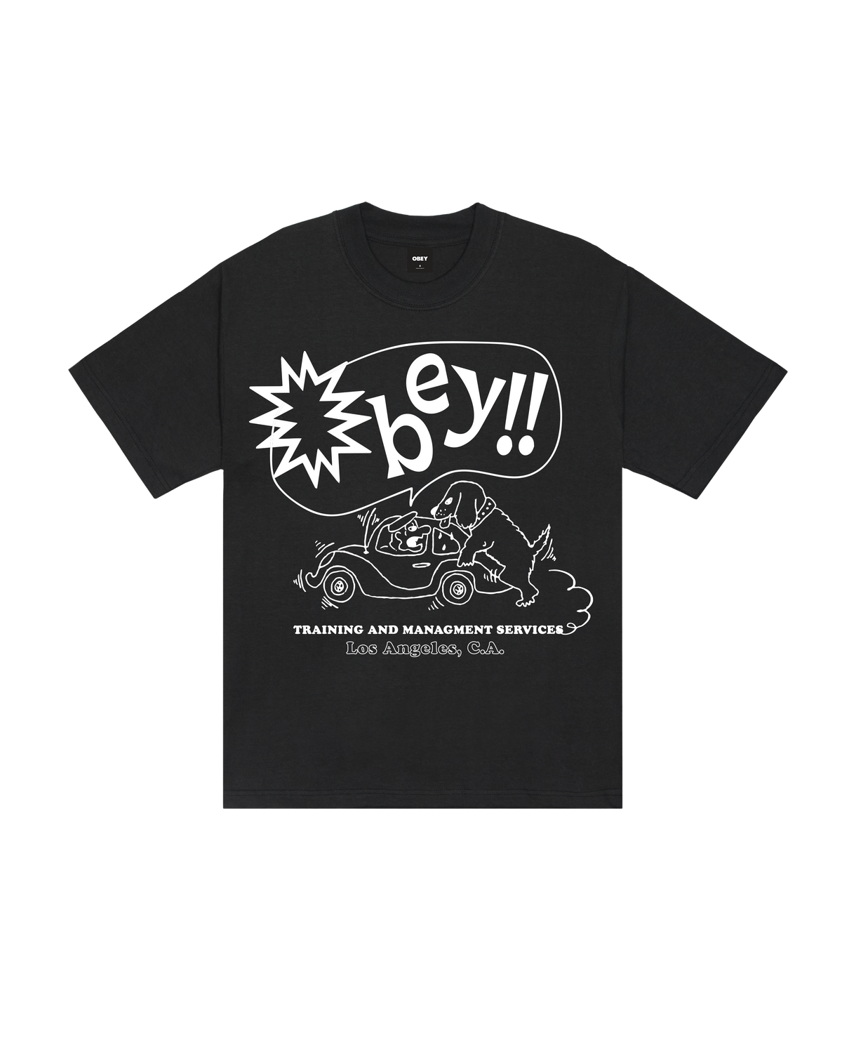 TRAINING & MANAGEMENT HEAVYWEIGHT T-SHIRT (zoomed)