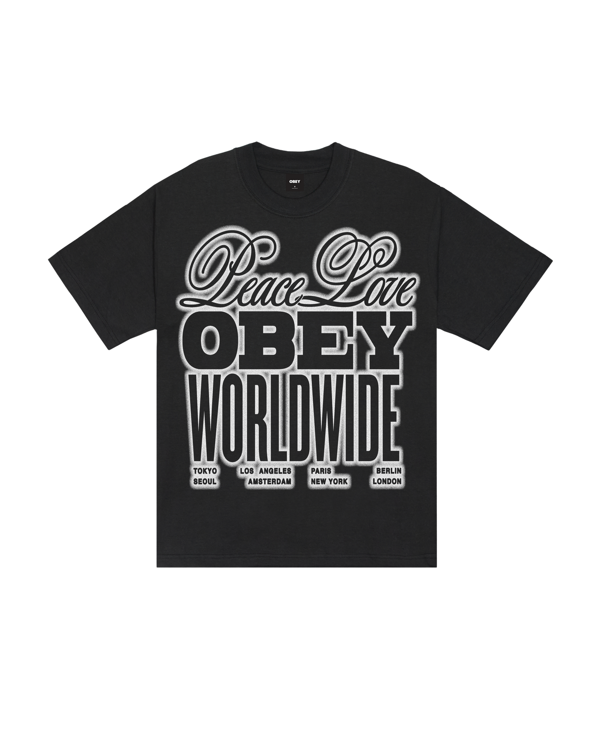PEACE & LOVE HEAVYWEIGHT T-SHIRT