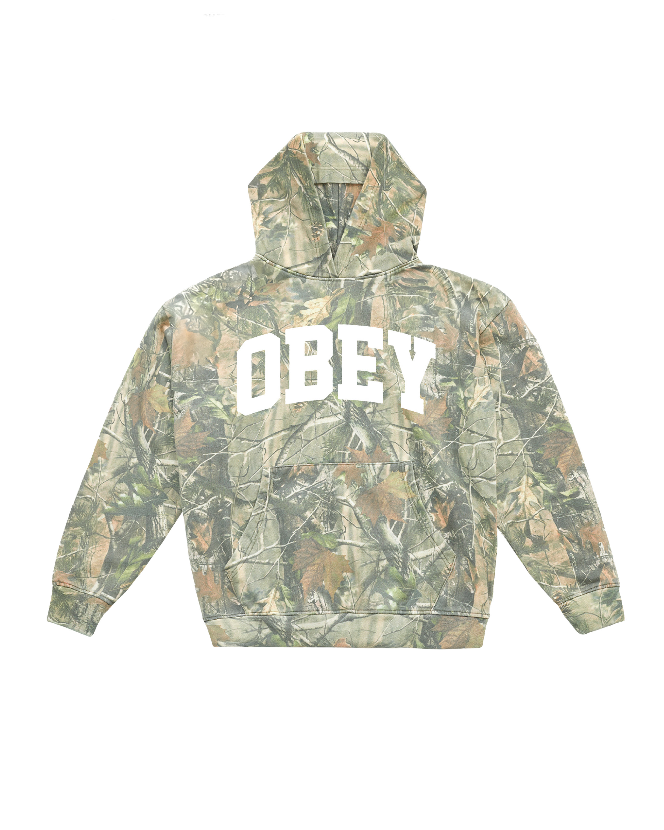 obey leaf collegiate pullover tree leaf camo