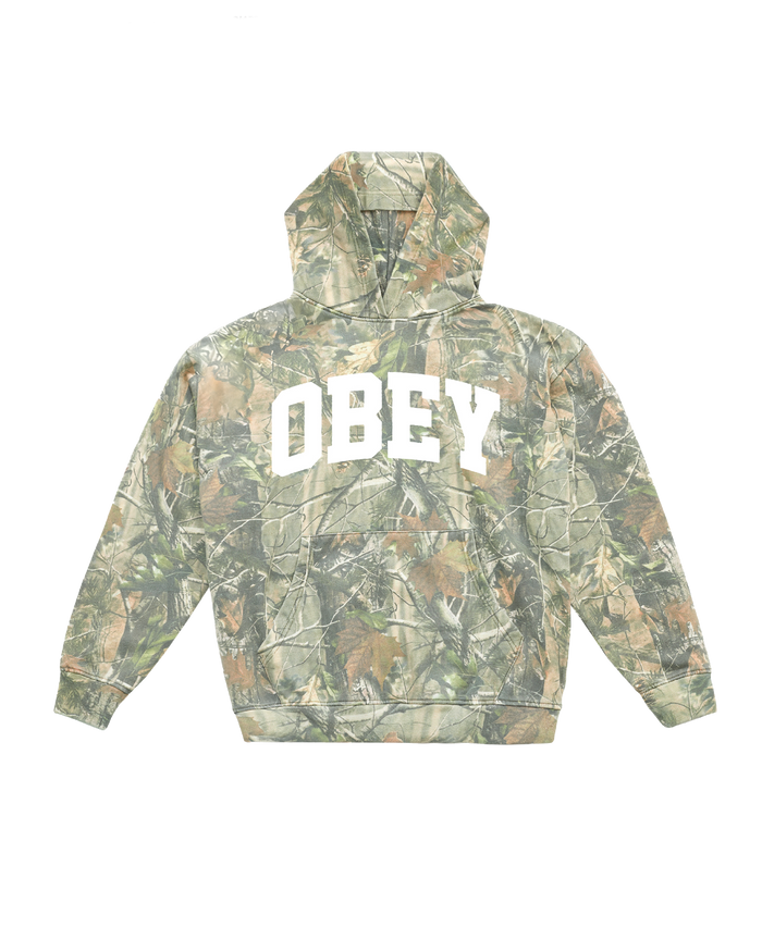 obey leaf collegiate pullover tree leaf camo