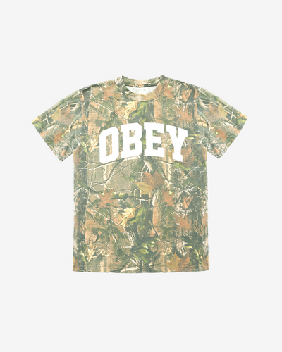 COLLEGIATE LEAF CAMO T-SHIRT