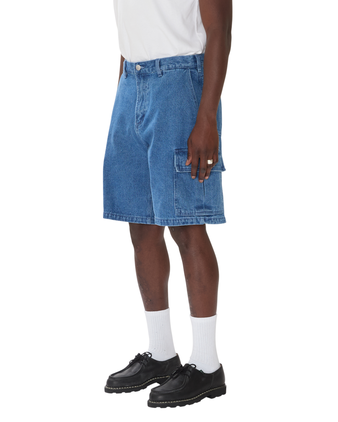 BIGWIG BAGGY DENIM CARGO SHORT