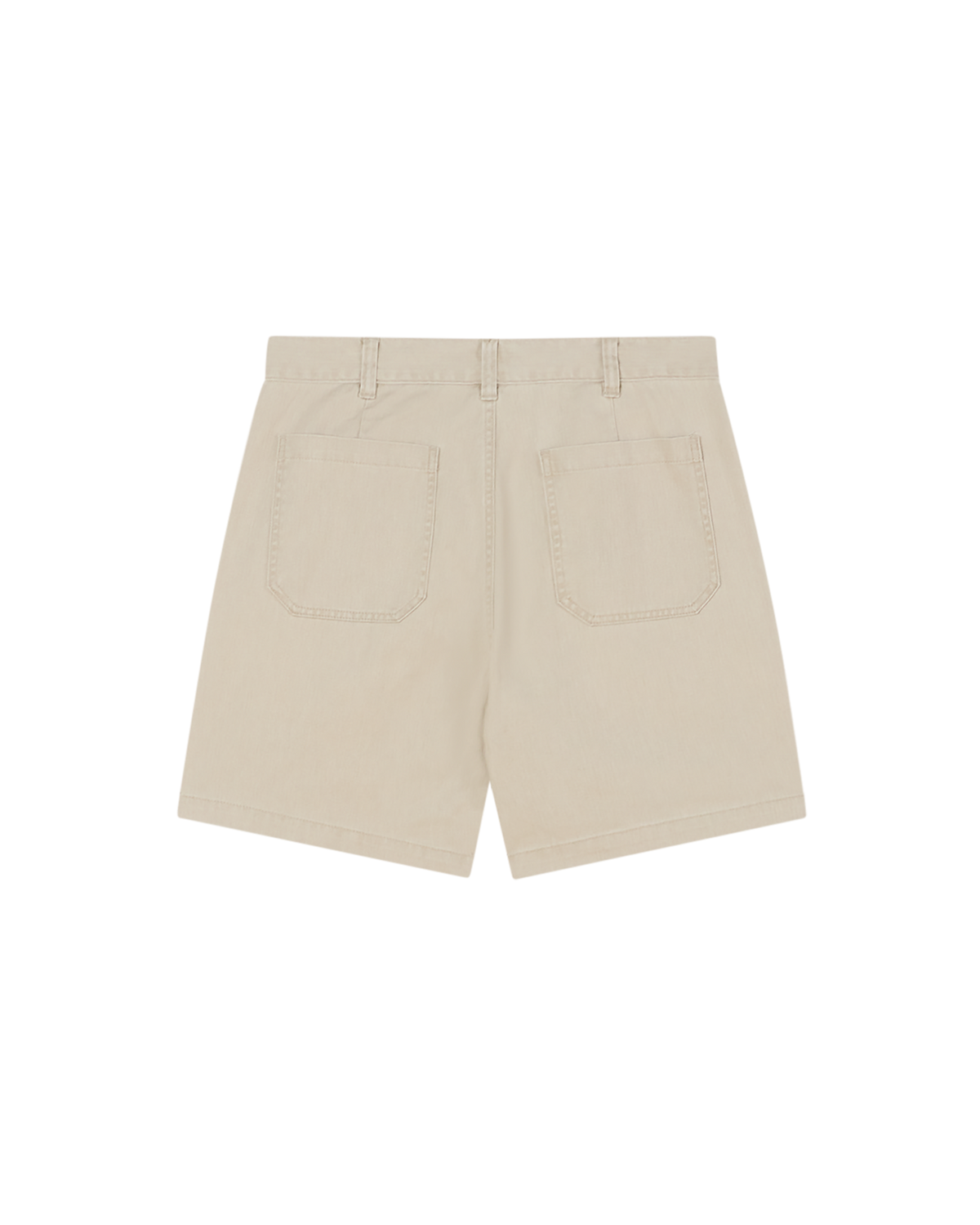 obey daily short silver grey faded wash