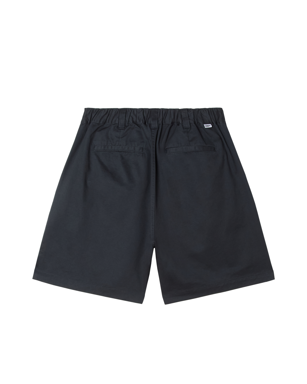 obey foster pleated short black