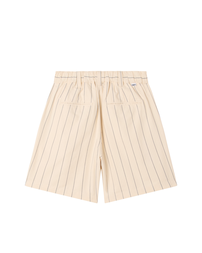 FOSTER STRIPE PLEATED SHORT - alternate view