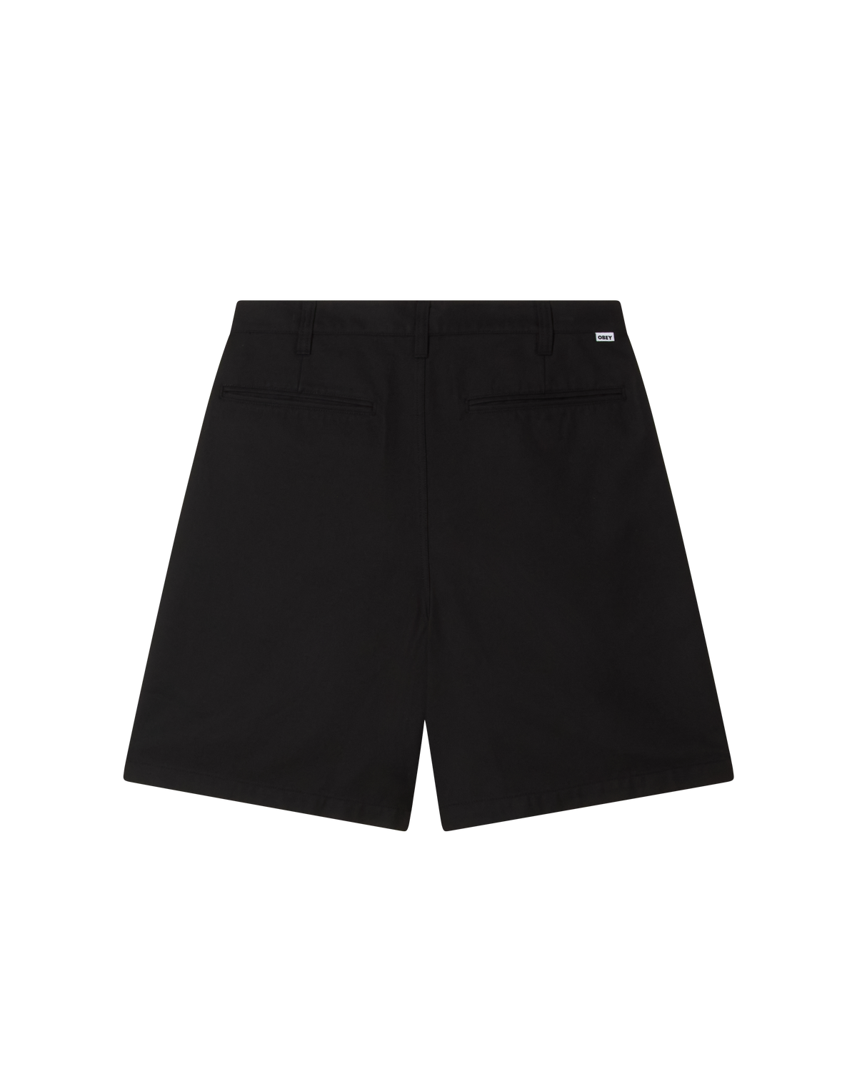 obey dean pleated short black