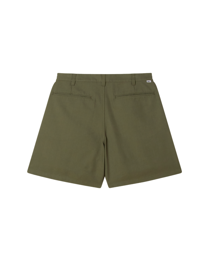 obey-dean-pleated-short-tea-leaf - alternate view