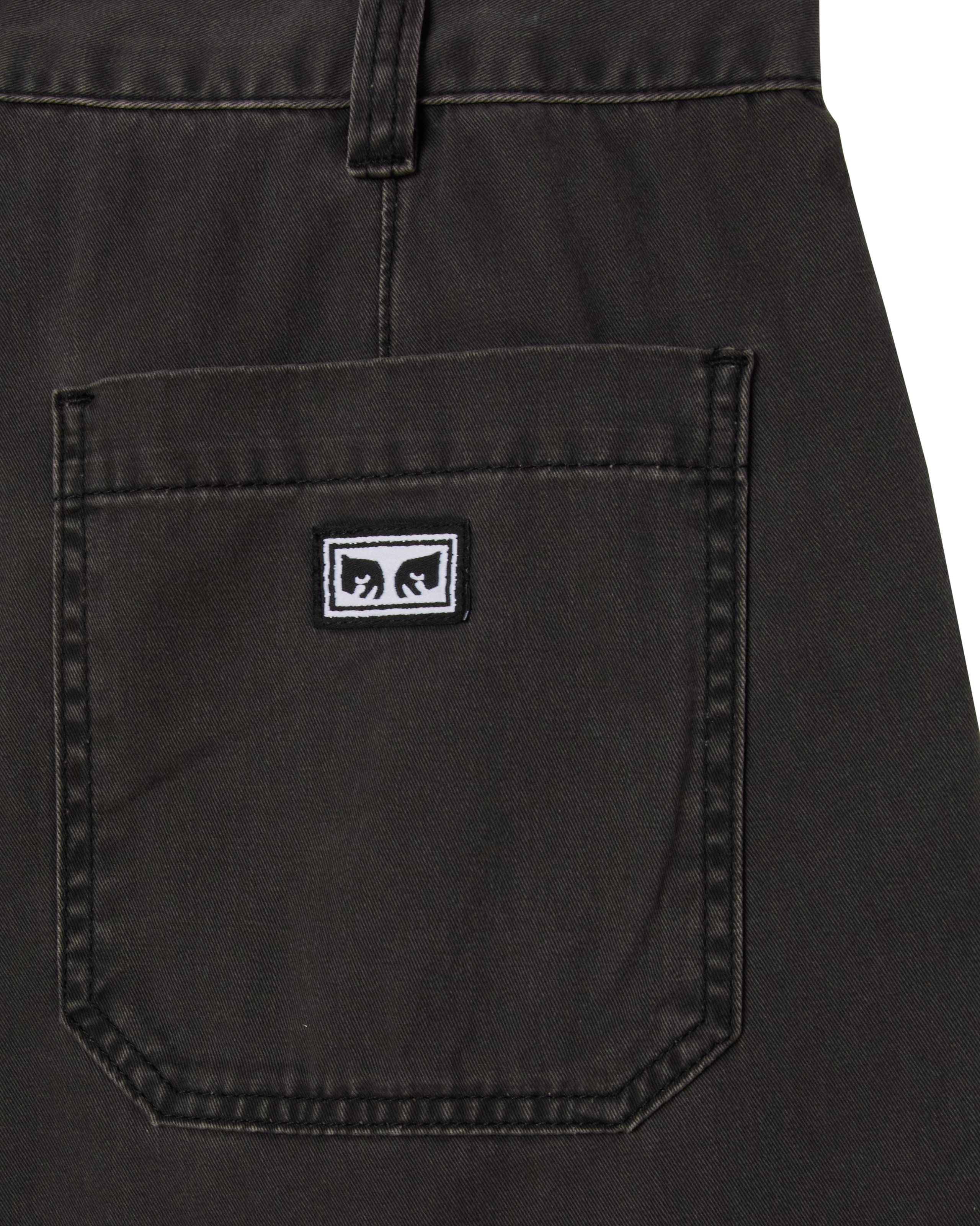 obey-commons-short-black-faded-wash (zoomed)