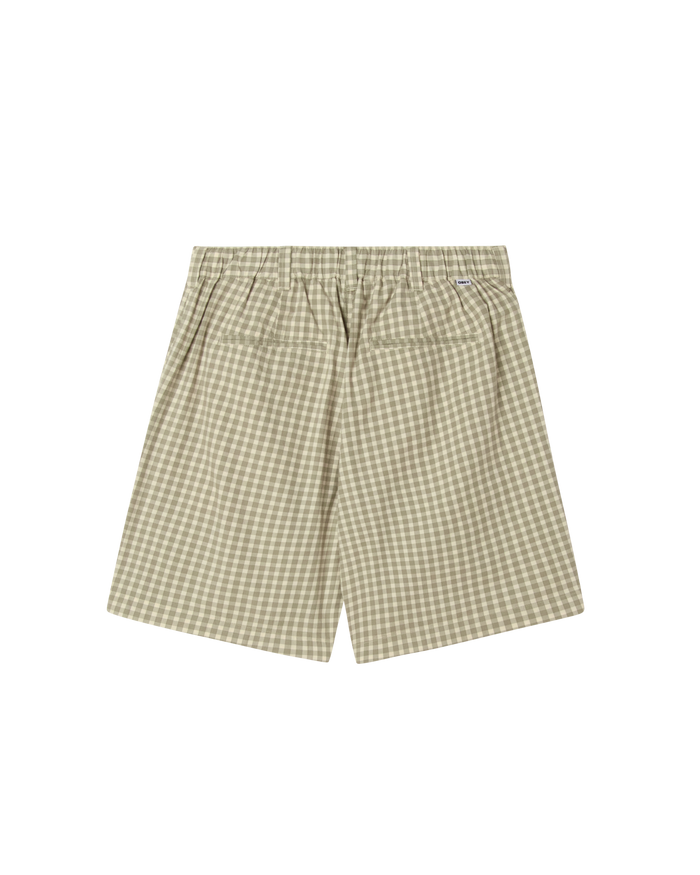 COEN PLEATED PLAID SHORT - alternate view