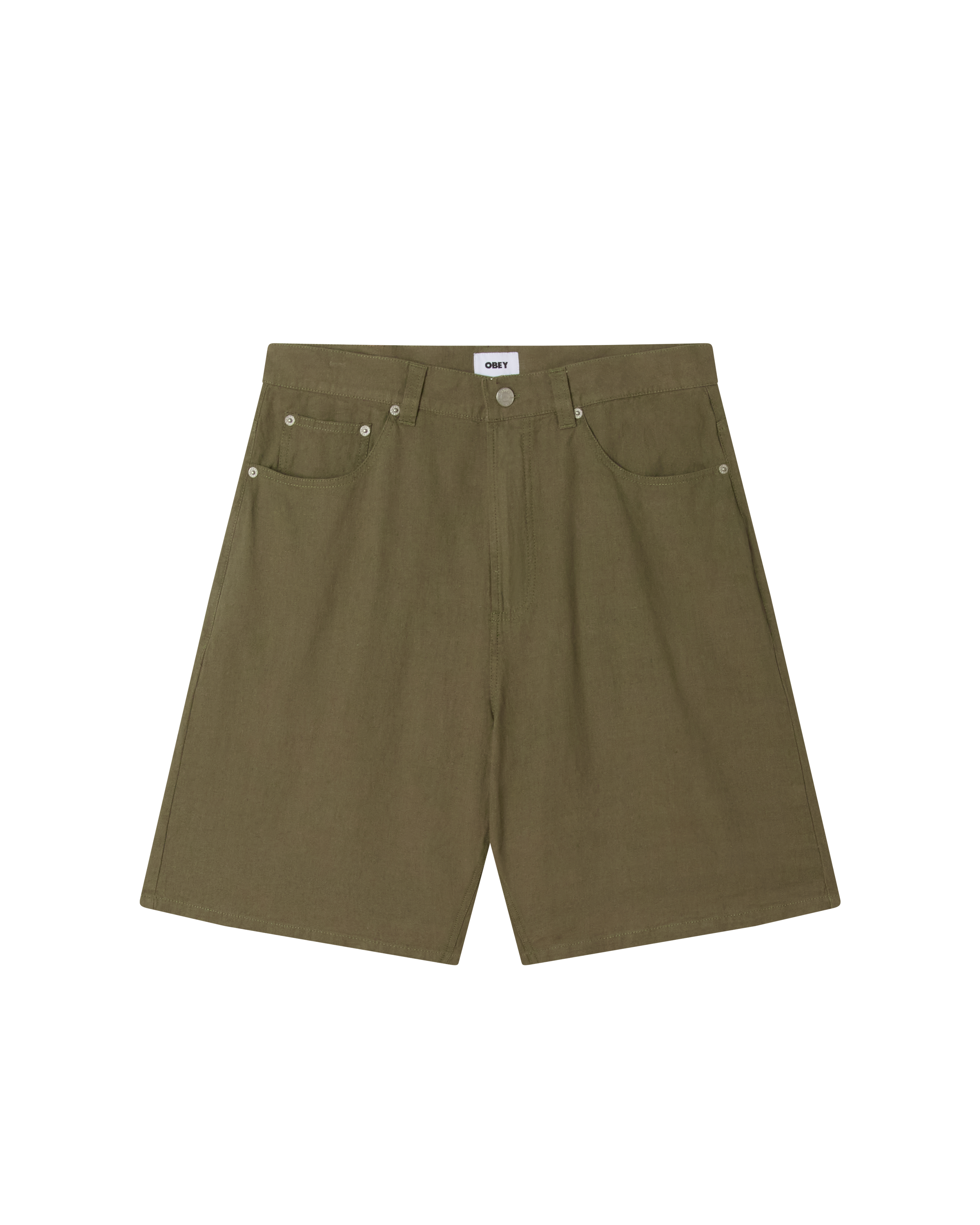 BAGGY LINEN DEVIN SHORT – OBEY CLOTHING