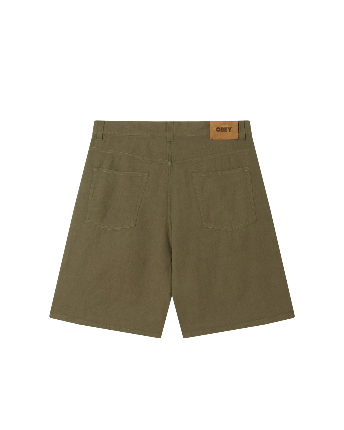 BAGGY LINEN DEVIN SHORT - alternate view